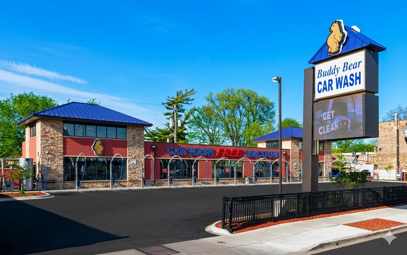 Buddy Bear Car Wash — Chicago (North Ave), IL — Car Wash Plumbing by Einstein Plumbing USA